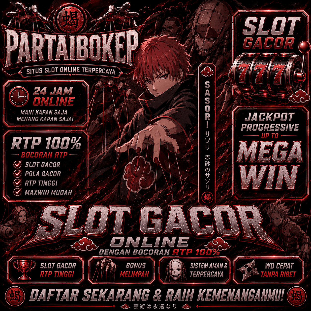 PARTAIBOKEP | Platform Game Slot dengan Beragam Kategori by Hey siriusly